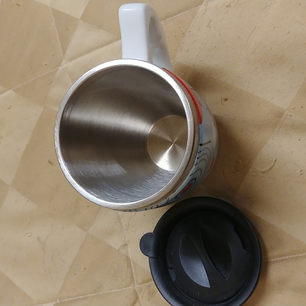 16 oz insulated travel mug. - Picture 3 of 4